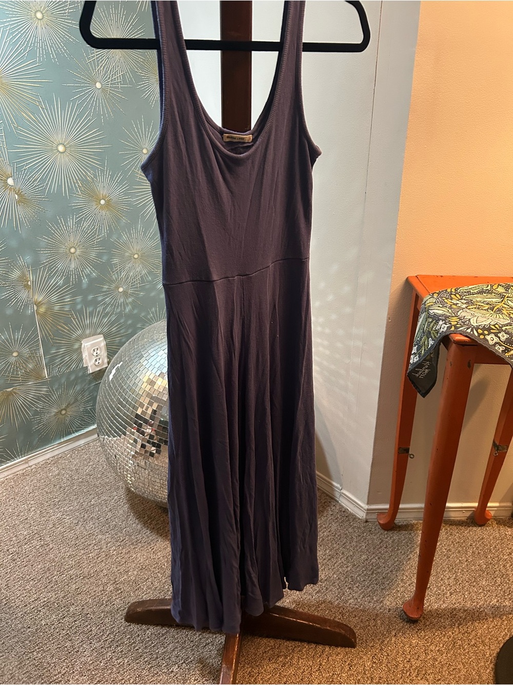 Marine Layer Sleeveless Maxi Dress in Plum - Picture 1 of 2
